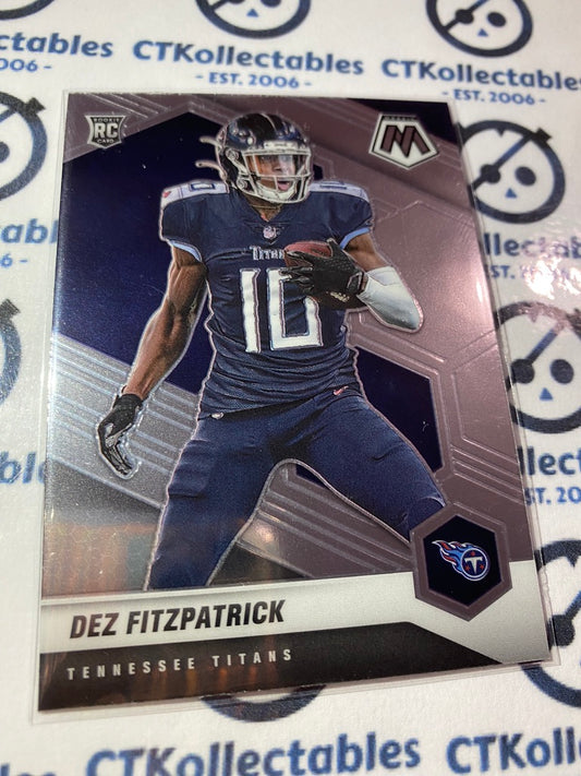 2021 Panini NFL Mosaic Dez Fitzpatrick rookie card base #336 Titans
