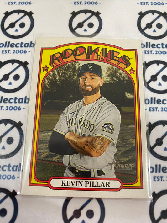 2021 MLB Heritage Rookies Kevin Pillar RC #236 Rockies