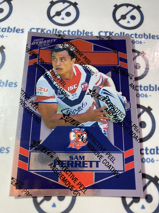 2012 NRL Select Dynasty Silver Parallel #SP171 Sam Perrett Roosters