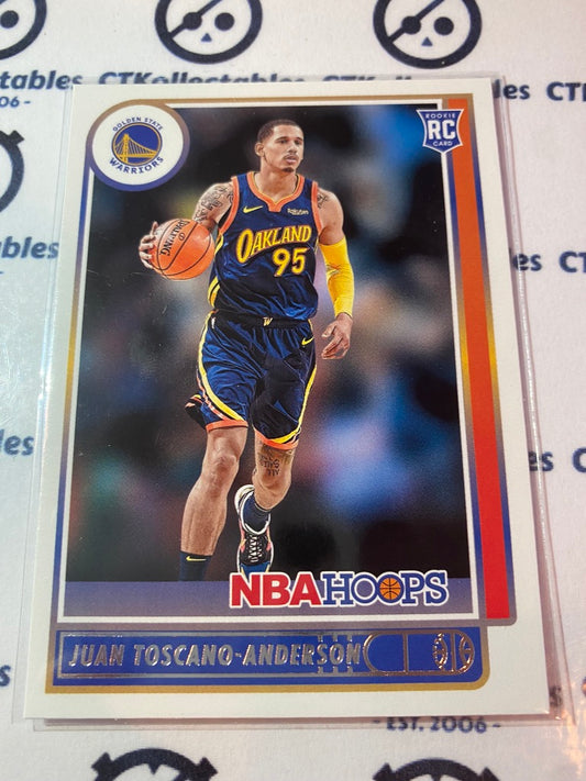 2021 Panini NBA HOOPS Rookie Card Juan Toscano-anderson #248 Warriors