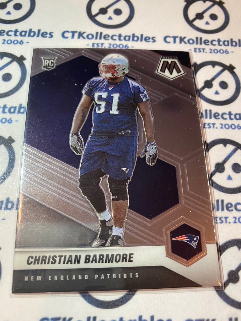 2021 Panini NFL Mosaic Christian Baramore rookie RC #358 Patriots