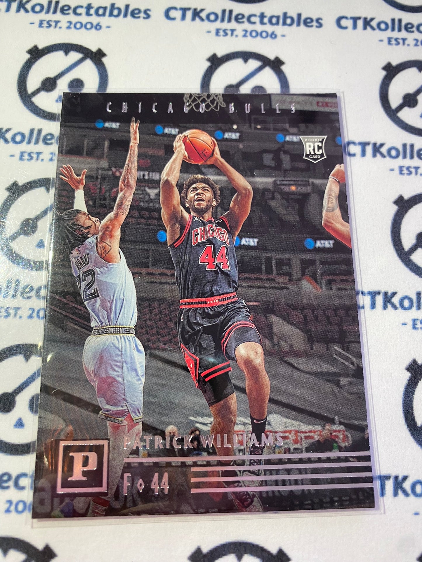 2020-21 NBA Panini Chronicles Panini Patrick Williams Rookie Card RC #107 Bulls