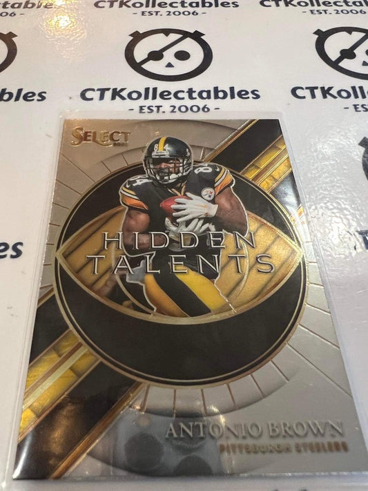 2021 NFL Panini Select Antonio Brown Hidden Talents #HT-9 Steelers