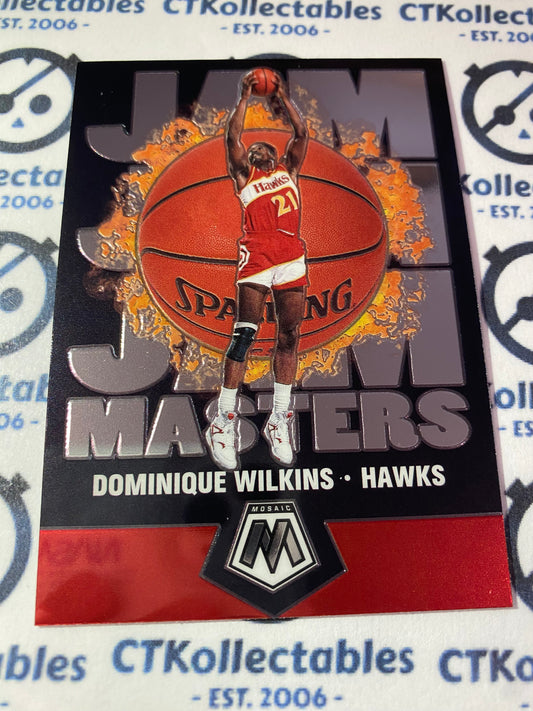 2019-20 NBA Mosaic Dominique Wilkins Jam Masters #12