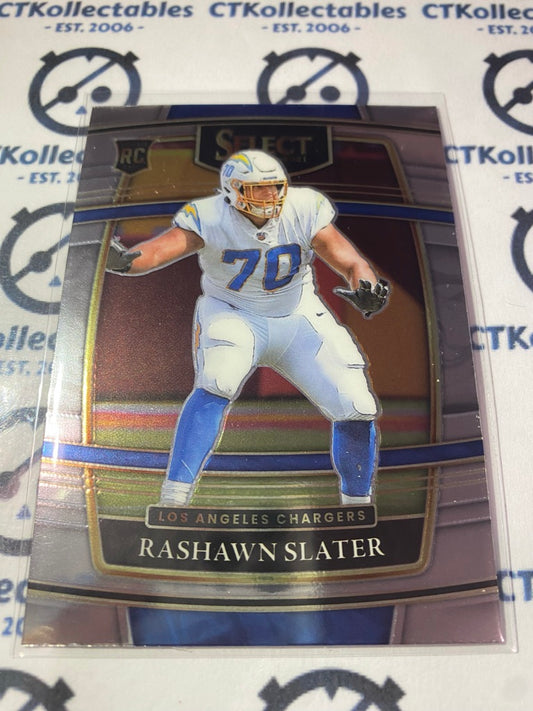 2021 NFL Panini Select Rashawn Slater Concourse rookie card RC #86 Charger
