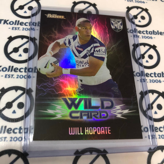 2021 NRL Traders Wild Card Will Hopoate #WC 8/48