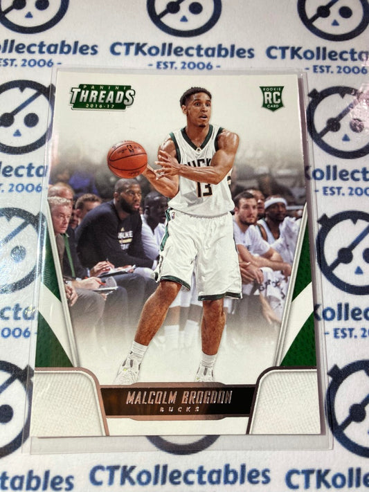 2016-17 Panini NBA Threads Malcolm Brogdon rookie card RC #157 Bucks