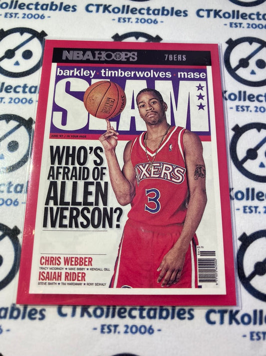 2021-22 Panini NBA HOOPS Allen Iverson Slam  #18 76ers