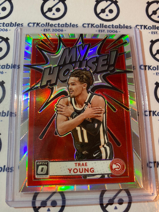 2020-21 NBA Optic Trae Young MY HOUSE Silver Prizm #17 Hawks
