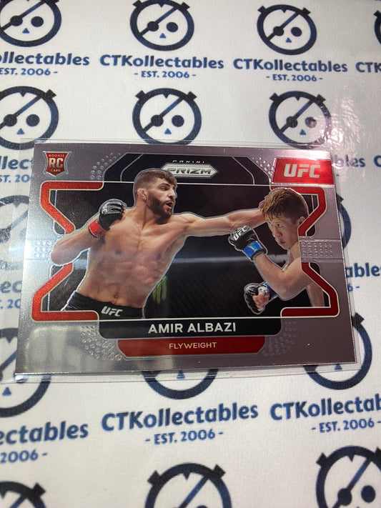 2022 UFC Panini Prizm Amir Albazi RC rookie #75
