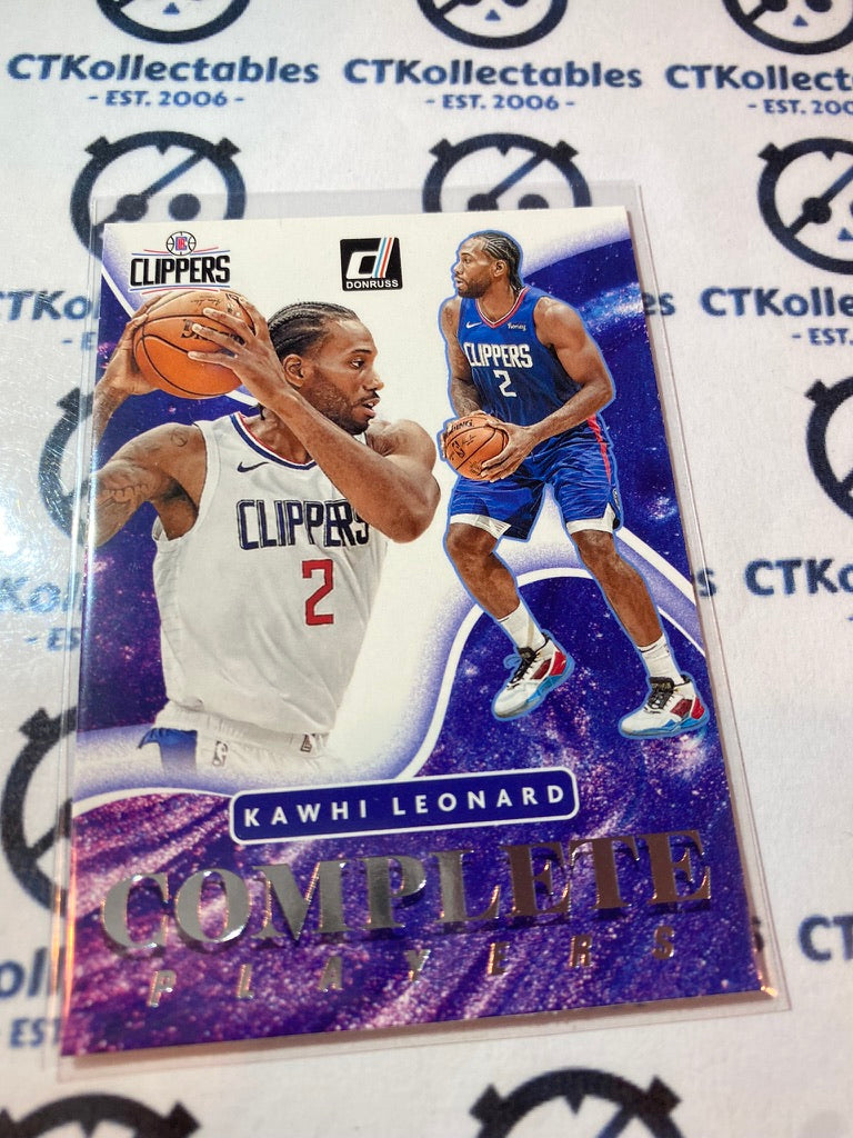 2021-22 NBA Donruss Kawhi Leonard Complete Players #10 Clippers
