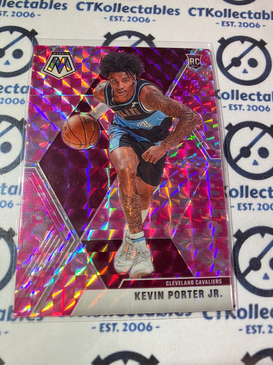 2019-20 Panini Mosaic Kevin Porter Jr. Pink Prizm RC #248 Cavaliers