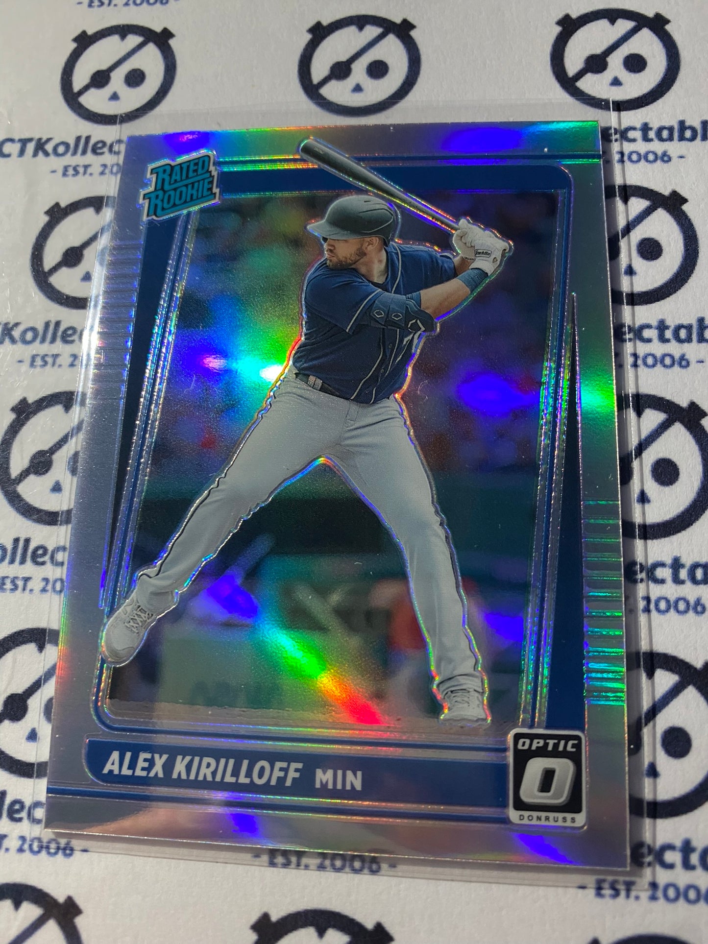 2021 Panini Donruss Optic Baseball Alex Kirilloff Rated Rookie Silver Prizm #40