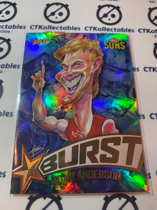 2022 AFL Footy Stars Starburst Ice - Noah Anderson SBi33