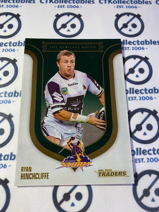 2014 NRL Traders Heritage Round Ryan Hinchcliffe SR 2013/32 Storm