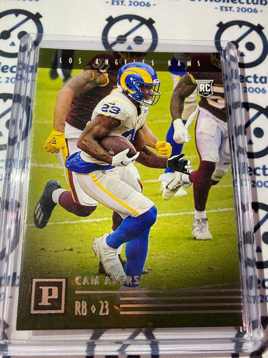 2020 NFL Chronicles Base Cam Akers Panini RC #PA-32 Rams
