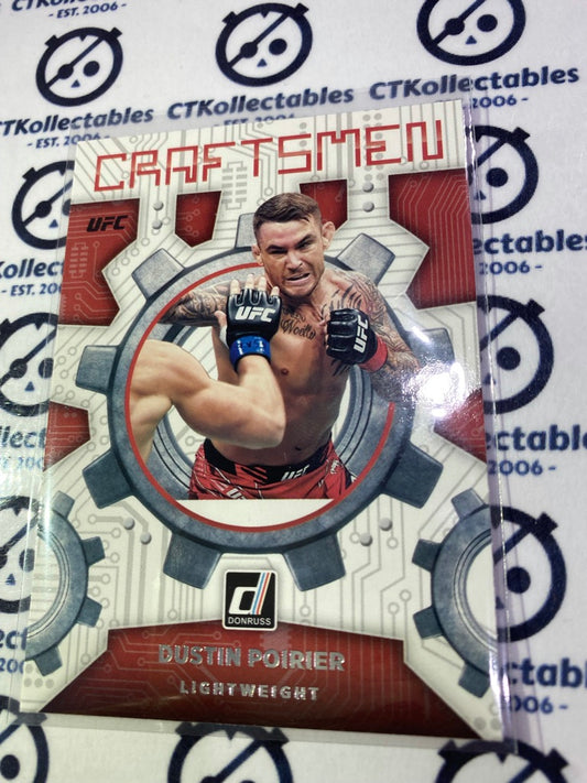 2022 UFC Panini Donruss Dustin Poirier Craftsmen #12 Lightweight