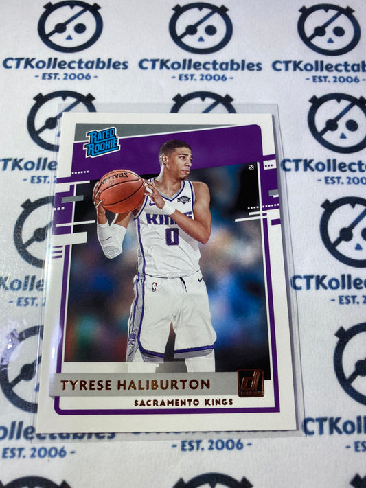 2020-21 NBA Donruss Rated Rookie Tyrese Haliburton #231 Kings