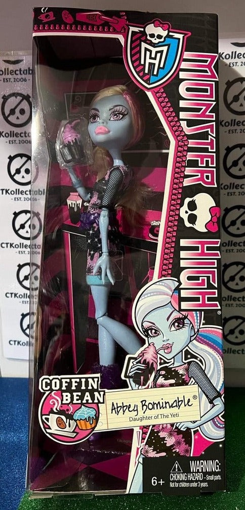 Abbey Bominable Coffin Bean Daughter OF Yeti Monster high Doll