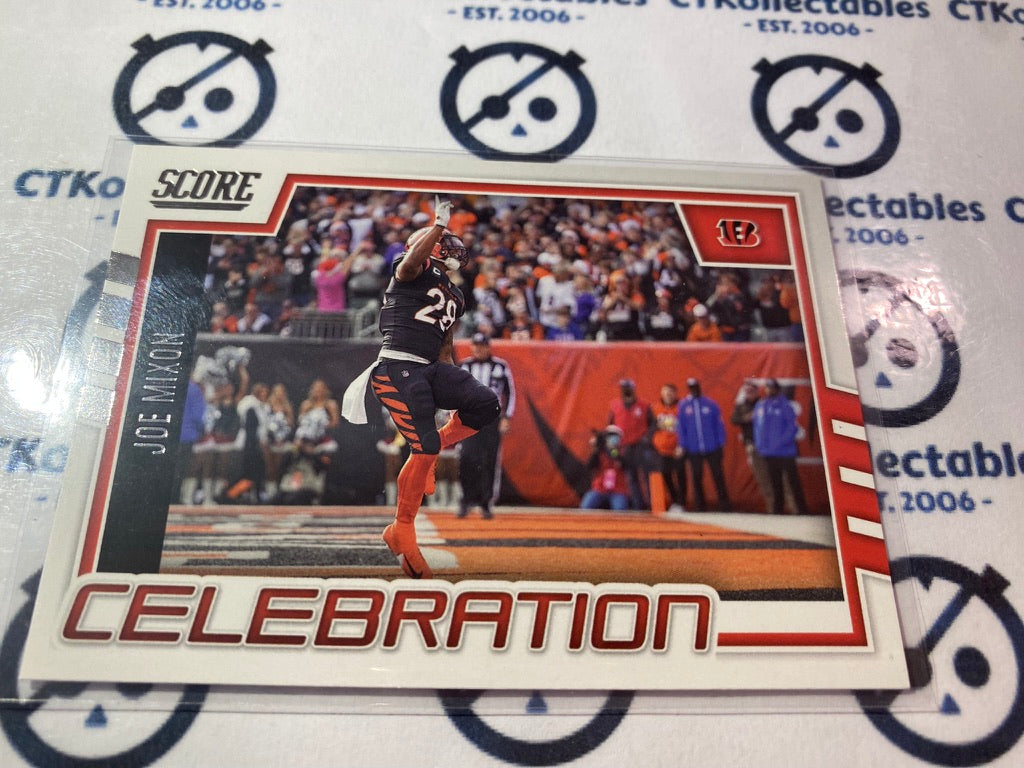 2022 NFL Panini Score Joe Mixon Celebration #C-JM Bengals