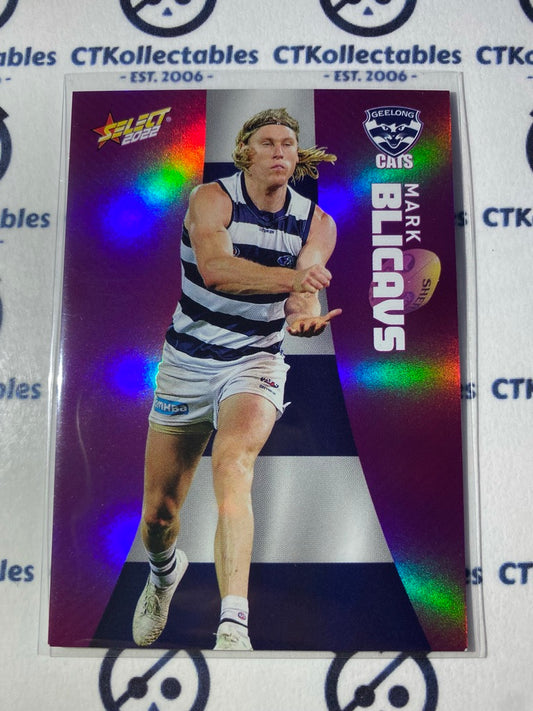 2022 AFL Footy Stars Purple Parallel- Mark Blicavs PP62