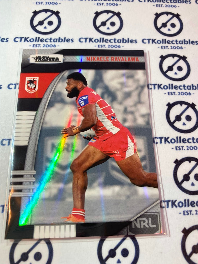 2022 TLA NRL Traders Silver Parallel - PS 129 Mikaele Ravalawa