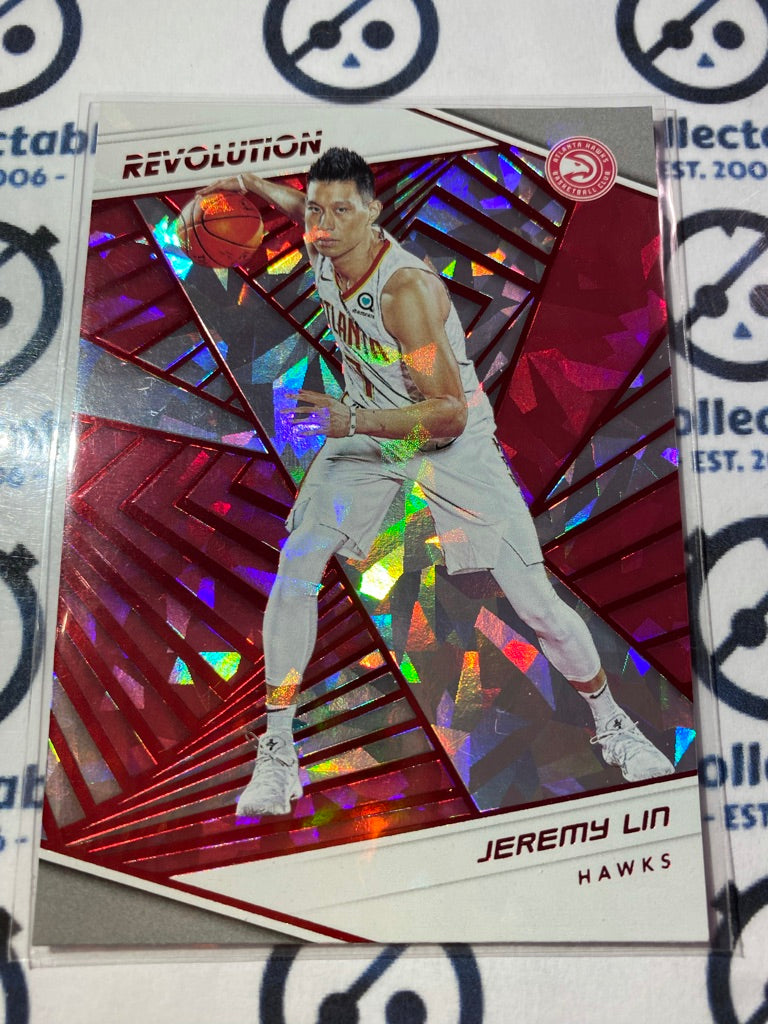 2018-19 NBA Panini Revolution Devonte' Graham Cracked Ice Rookie RC #2 Hawks