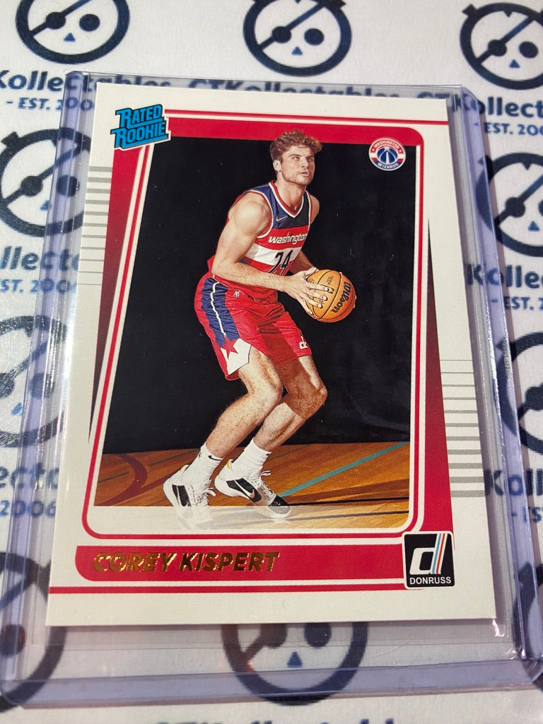 2021-22 NBA Donruss Corey Kispert Rated Rookie #233 Wizards