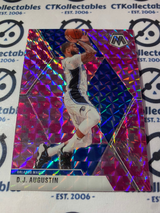 2019-20 Panini Mosaic D.J Augustin Pink Prizm #32 Magic