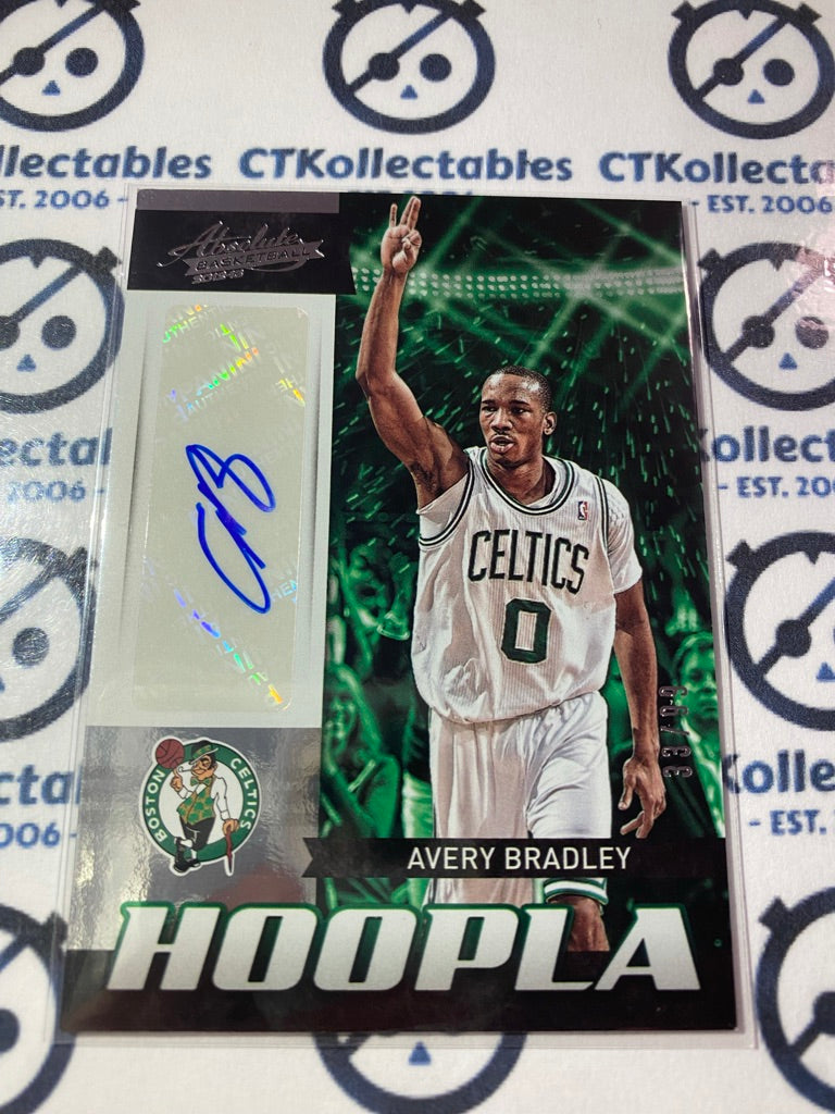 2012-13 NBA Panini Absolute Avery Bradley Hoopla Auto #30 Celtics