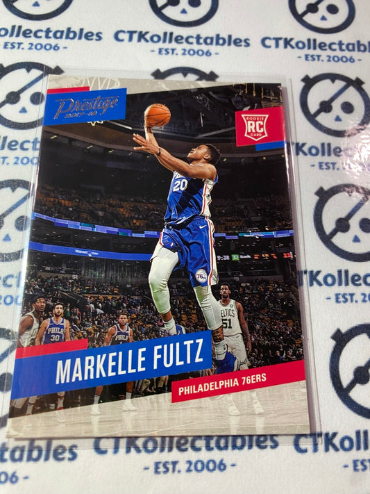 2017-18 Panini NBA Prestige Markelle Fultz rookie card RC #151 Sixers