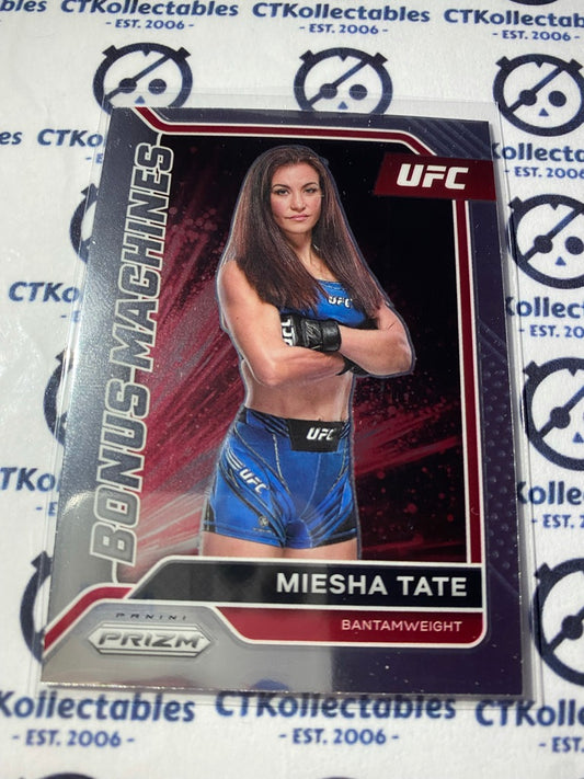 2022 UFC Panini Prizm Bonus Machines Miesha Tate #12 Base