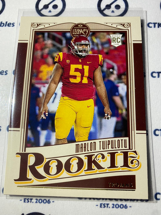 2021 NFL Legacy Marlon Tuipulotu Rookie #200 Eagles RC