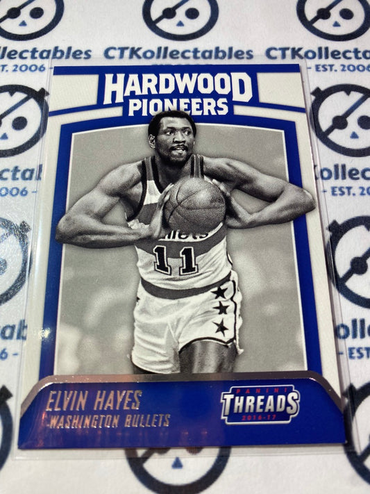 2016-17 Panini NBA Threads Elvin Hayes Hardwood Pioneers #6 Bullets