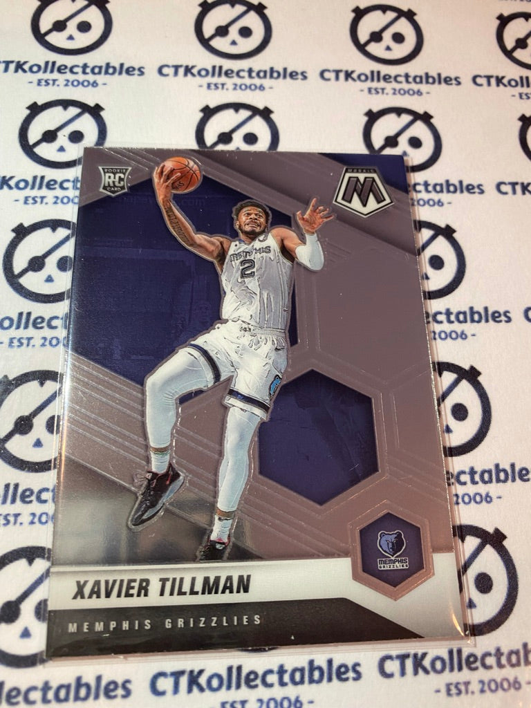 2020-21 NBA Mosaic Xavier Tillman True RC #213 Grizzlies