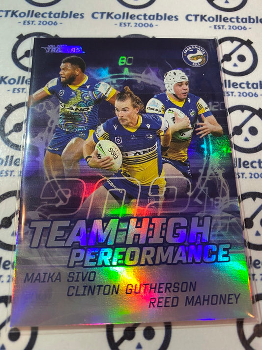 2022 TLA NRL Traders Team High Performance Parramatta Eels HPT10/16