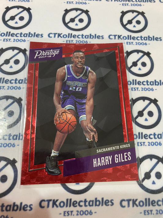 2017-18 NBA Panini Prestige Rookie Red Etch Harry Giles #20 Kings