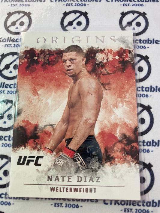 2021 UFC Panini Chronicles Origins Nate Diaz  #37 Welterweight