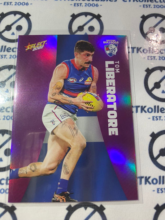 2022 AFL Footy Stars Purple Parallel - Tom Liberatore PP177