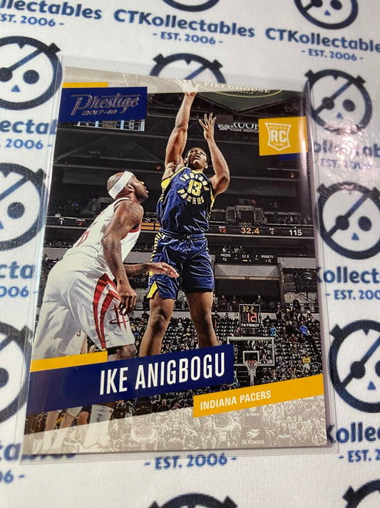 2017-18 Panini NBA Prestige Ike Anigbogu rookie card RC #194 Pacers