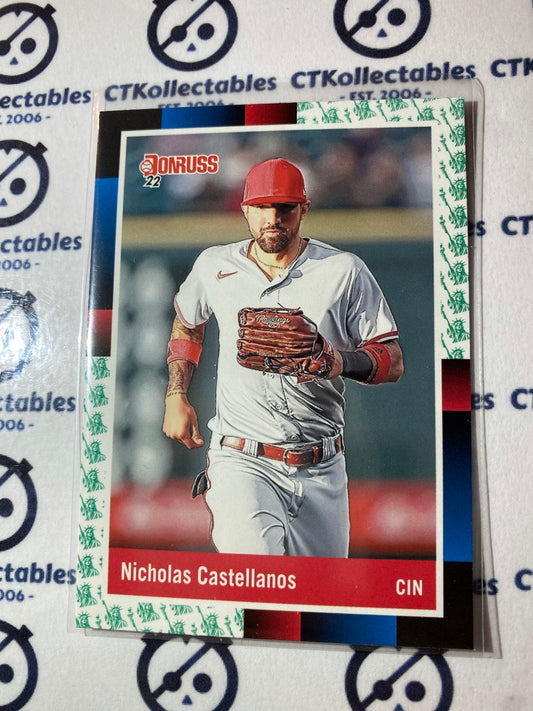 2022 Panini Donruss Baseball 1988 Retro Nicholas Castellanos liberty #231 Milwaukee