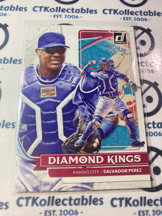 2022 Panini Donruss Baseball Diamond Kings #9 Salvador Perez Kansas City
