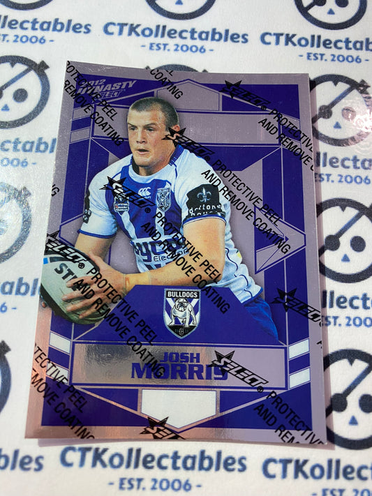 2012 NRL Select Dynasty Silver Parallel #SP36 Josh Morris Bulldogs