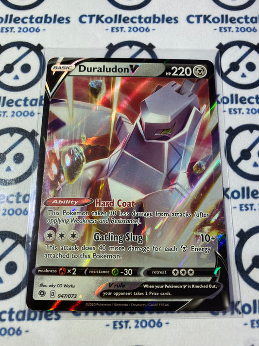 Duraludon V 047/073 Ultra Rare Champions Path Pokemon Card