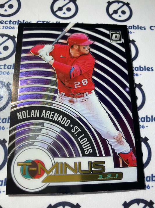 2021 Panini Donruss Optic Baseball Nolan Arenado T-minus 3,2,1 #TM4 St. Louis