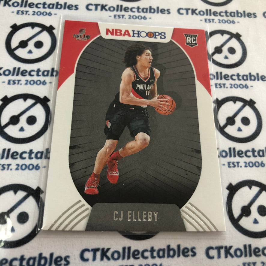 2020-21 NBA Hoops CJ Elleby rookie card RC #250 Trail Blazers