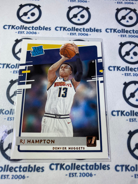 2020-21 NBA Donruss Rated Rookie RJ Hampton #237 Nuggets