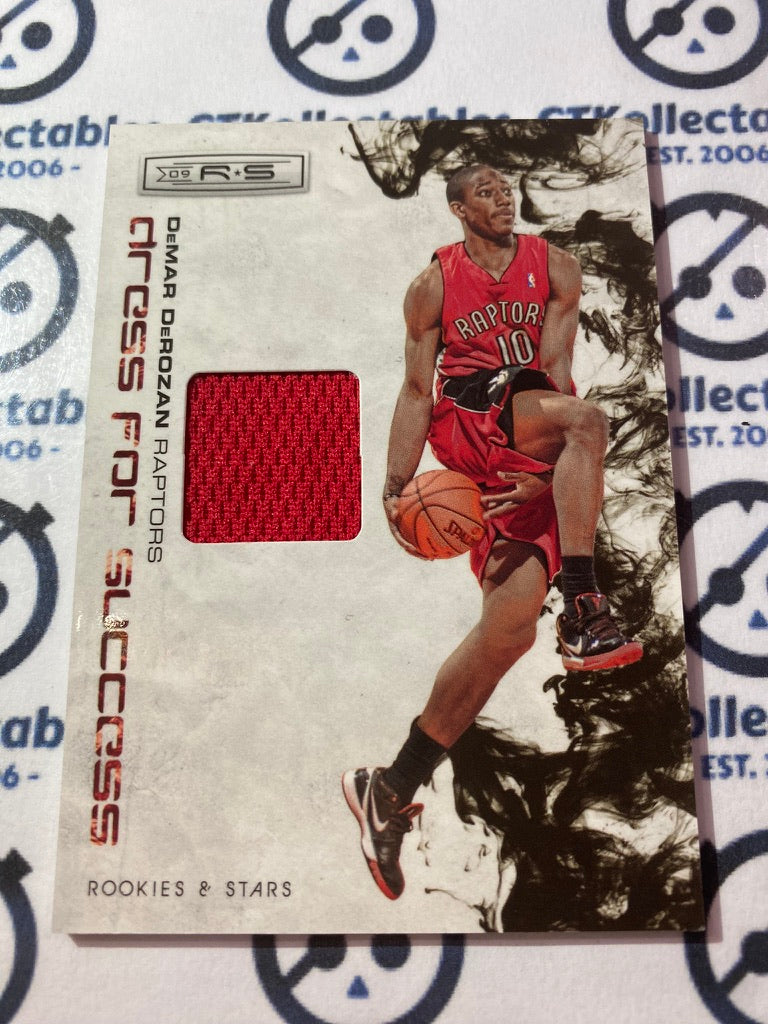 2009-10 Panini NBA Rookies & Stars Demar Derozan rookie Patch #046/299 Raptors