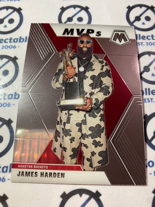2019-20 Panini Mosaic James Harden MVP #296 Rockets
