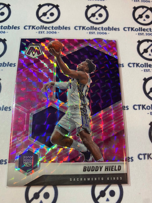 2020-21 NBA Mosaic Pink Prizm Buddy Hield #67 Kings